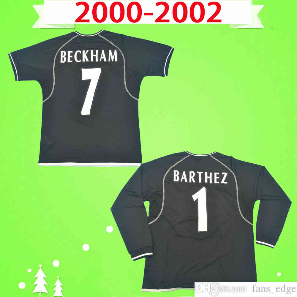 2000 2002 goalkeeper Man Retro Soccer Jerseys 00 02 Vintage Classic utd Football shirt top uniforms #1 BARTHEZ UTD black long sleeve Manchester, Black;yellow
2000 2002 goalkeeper Man Retro Soccer Jerseys 00 02 Vintage Classic utd Football shirt top uniforms #1 BARTHEZ UTD black long sleeve Manchester, Black;yellow