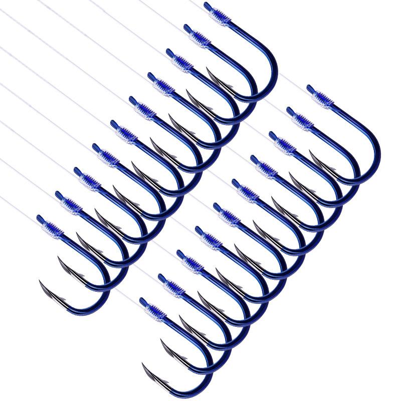 Fishing Hooks Barbed Hook Double Fish Tied With Line Sharp Crucian Carp Link Sub-line Gear
Fishing Hooks Barbed Hook Double Fish Tied With Line Sharp Crucian Carp Link Sub-line Gear