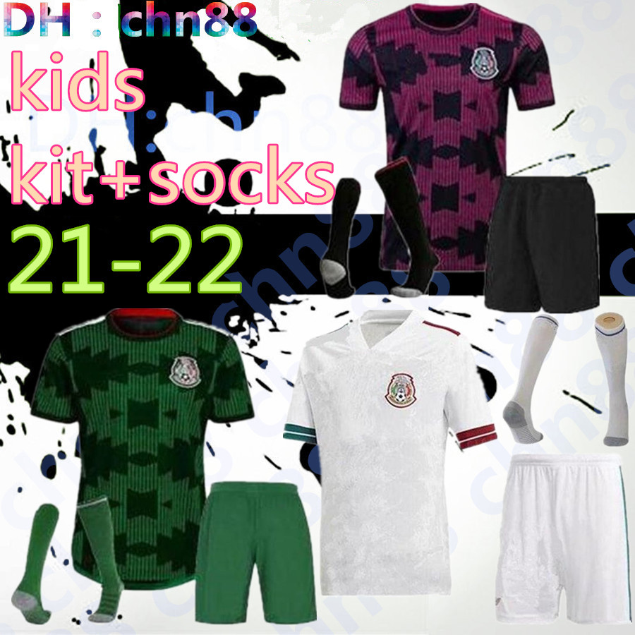 kids kits + socks 2021 Mexico soccer jerseys CONCACAF Gold Cup Camisetas 21 CHICHARITO LOZANO DOS SANTOS 2022 national team football shirts sets kit, Image
kids kits + socks 2021 Mexico soccer jerseys CONCACAF Gold Cup Camisetas 21 CHICHARITO LOZANO DOS SANTOS 2022 national team football shirts sets kit, Image