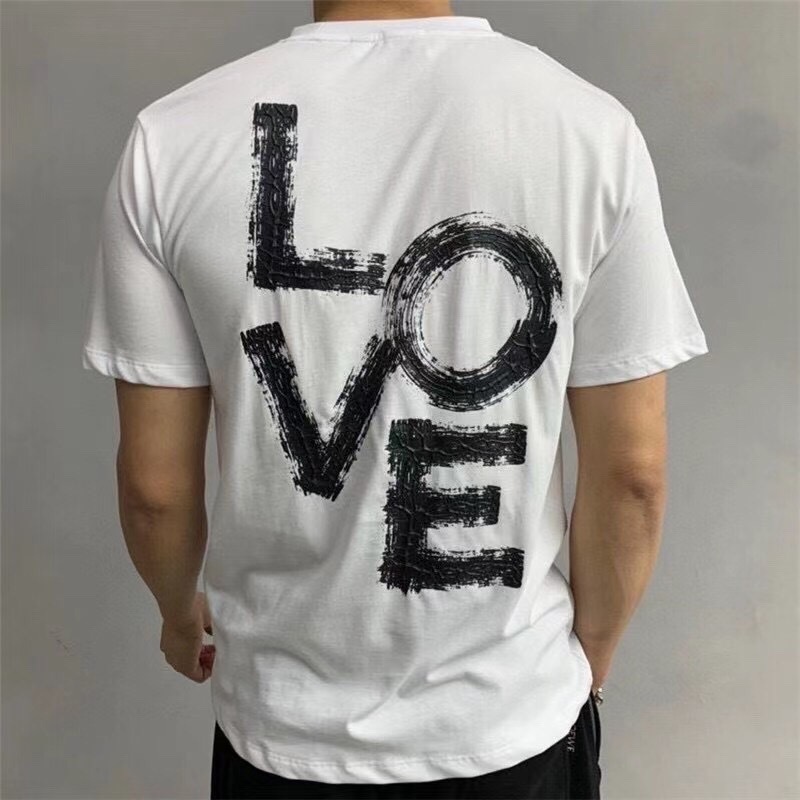 Europe USA Spring Summer Love Heart T shirt signature Tee Cool Men Women Street Casual Cotton Tshirt, Black love t
Europe USA Spring Summer Love Heart T shirt signature Tee Cool Men Women Street Casual Cotton Tshirt, Black love t