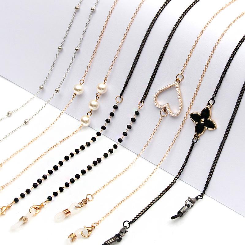 Sunglasses Frames Fashion Pearl Mask Chains Glasses Chain For Women Retro Brass Lanyards Eyewear Cord Holder Neck Strap Drop
Sunglasses Frames Fashion Pearl Mask Chains Glasses Chain For Women Retro Brass Lanyards Eyewear Cord Holder Neck Strap Drop