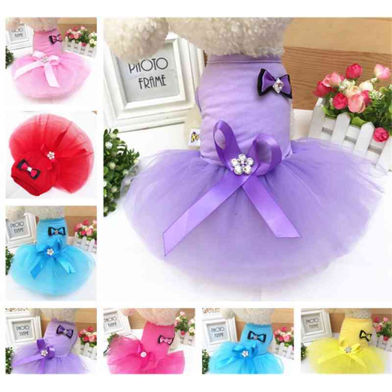 Pet Summer Clothes Bow Dress Dog for Small Princess Wedding Skirt Luxury Clothing Soft Lace
Pet Summer Clothes Bow Dress Dog for Small Princess Wedding Skirt Luxury Clothing Soft Lace