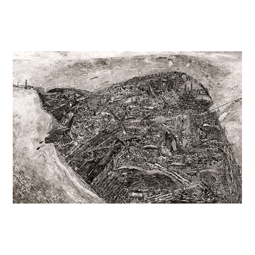 Sohei Nishino Diorama Map San-Francisco Painting Poster Print Home Decor Framed Or Unframed Photopaper Material
Sohei Nishino Diorama Map San-Francisco Painting Poster Print Home Decor Framed Or Unframed Photopaper Material