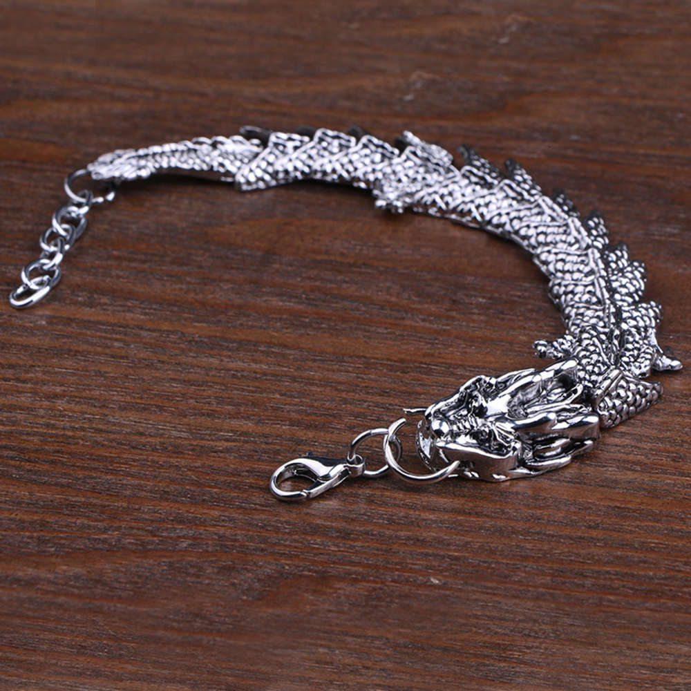 bracelet Domineering personality Dragon Bracelet men's wide fashion exaggerated, Golden;silver
bracelet Domineering personality Dragon Bracelet men's wide fashion exaggerated, Golden;silver