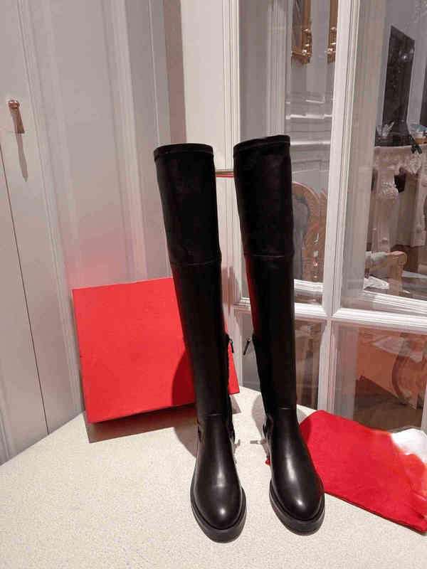 Women Boots Winter Luxury Designer Pointed Woodland Over-the-knee Boots Low-heel Fashion Size 35-40 1129, Black
Women Boots Winter Luxury Designer Pointed Woodland Over-the-knee Boots Low-heel Fashion Size 35-40 1129, Black
