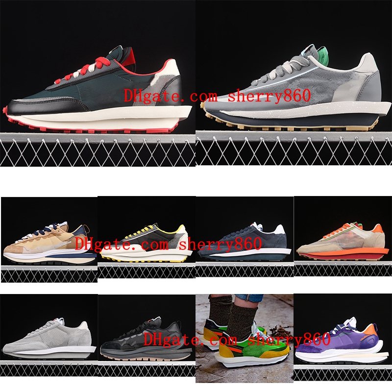 2021 Nlke Running Shoes Dark Iris Sesame Blue Void Sacais X Waffle LDV VaporWaffle Pegasus Nylon Black White Off Trainers Sneakers, As picture 4
2021 Nlke Running Shoes Dark Iris Sesame Blue Void Sacais X Waffle LDV VaporWaffle Pegasus Nylon Black White Off Trainers Sneakers, As picture 4
