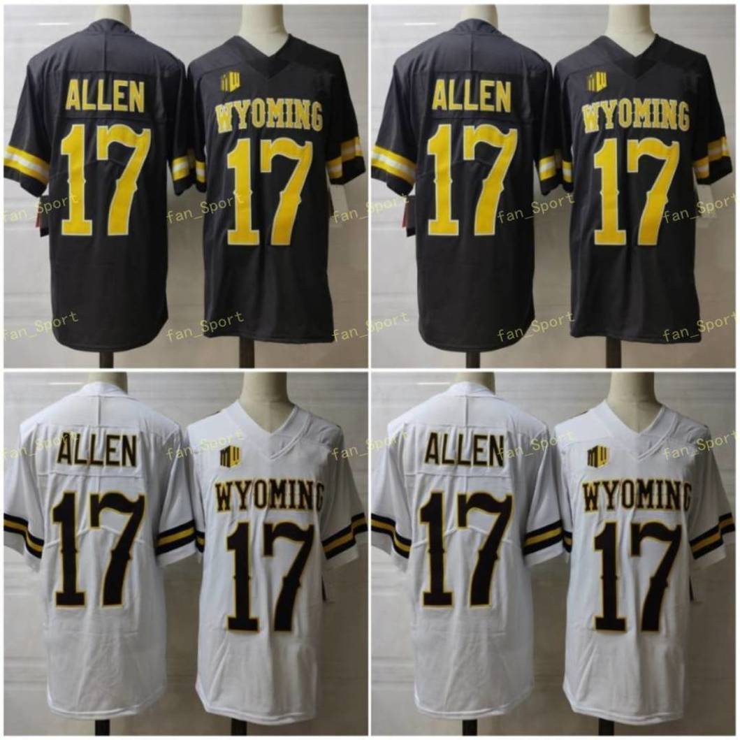 NCAA Wyoming Cowboys #17 Josh Allen Brown White Jersey Coffee Cheap College Football Stitcehd No Name Men Youth Kid Women Adult S-3XL, Black
NCAA Wyoming Cowboys #17 Josh Allen Brown White Jersey Coffee Cheap College Football Stitcehd No Name Men Youth Kid Women Adult S-3XL, Black