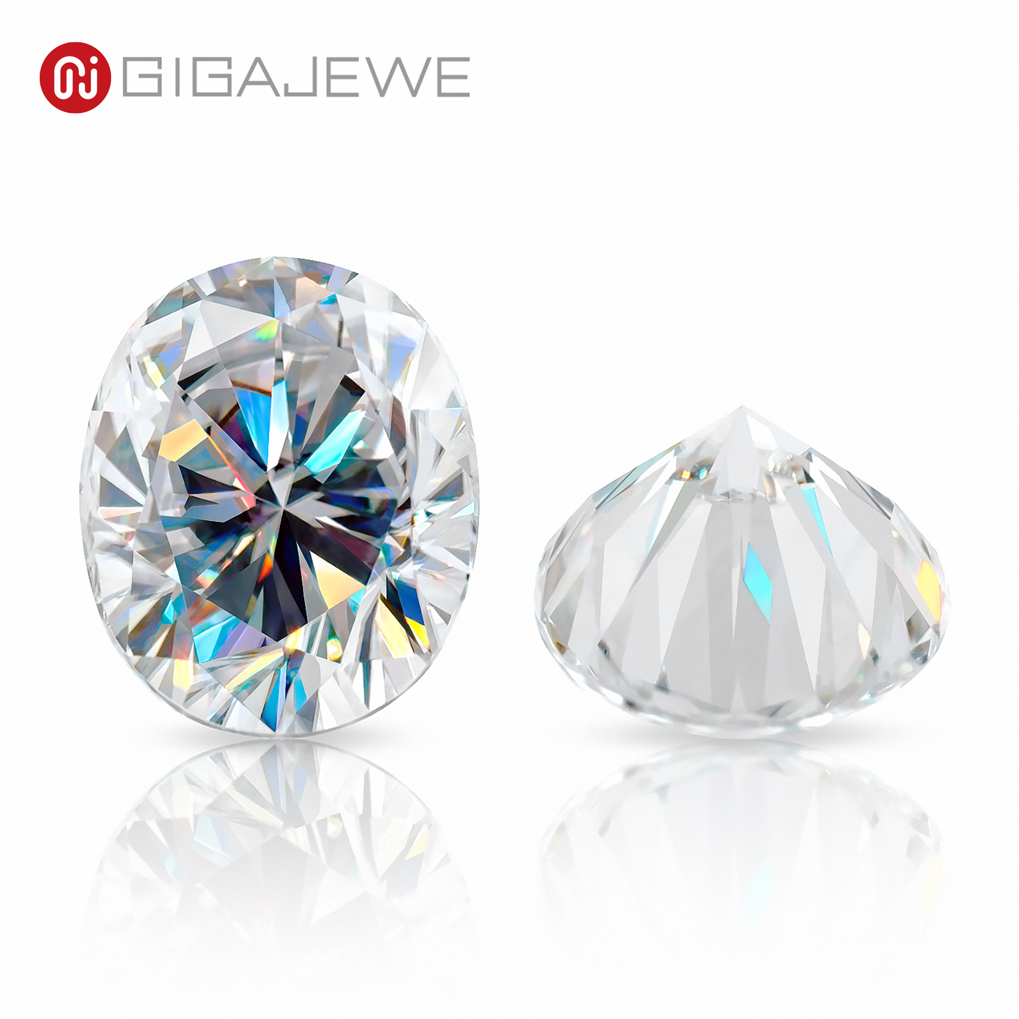 GIGAJEWE White D Color Oval cut VVS1 moissanite diamond 4x6mm-10x14mm for jewelry making machine cut
GIGAJEWE White D Color Oval cut VVS1 moissanite diamond 4x6mm-10x14mm for jewelry making machine cut