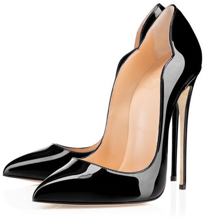 Brand Designer Fashion Sexy Women High Heels Red Bottom Platform Pumps Black Patent Leather Pointy Toe High Heels Luxury Red Bottom Women Dress Shoes size 34-43, White
Brand Designer Fashion Sexy Women High Heels Red Bottom Platform Pumps Black Patent Leather Pointy Toe High Heels Luxury Red Bottom Women Dress Shoes size 34-43, White