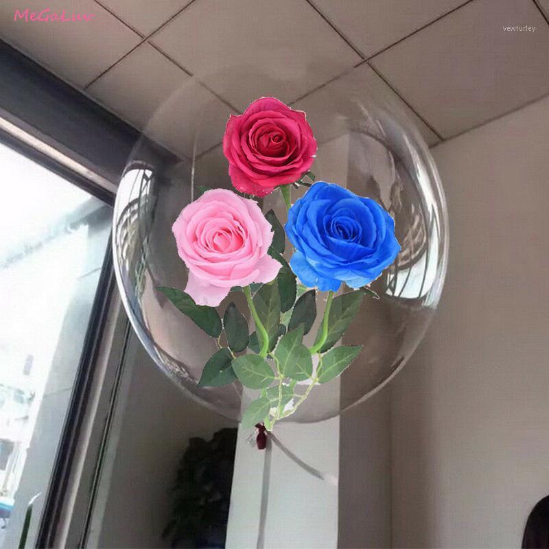 Party Decoration 1set Flower Bouquet Crystal Bubble Balloon Wedding Birthday Decor Supplies 20inch Clear Bobo Ballon Valentines Day Globos
Party Decoration 1set Flower Bouquet Crystal Bubble Balloon Wedding Birthday Decor Supplies 20inch Clear Bobo Ballon Valentines Day Globos