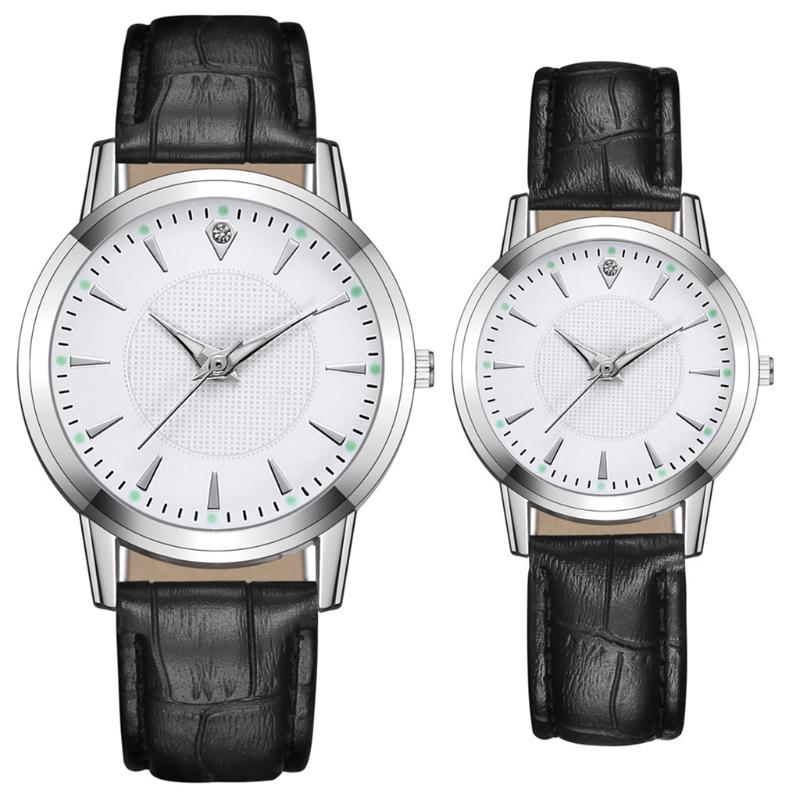 Wristwatches Couple Quartz Watch Fashion Retro Belt Temperament Ladies Simple Atmosphere Men's Relogio Masculino Femi, As picture show
Wristwatches Couple Quartz Watch Fashion Retro Belt Temperament Ladies Simple Atmosphere Men's Relogio Masculino Femi, As picture show