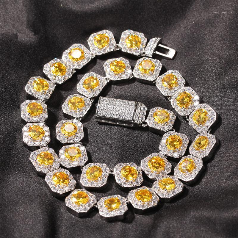 Chains 12.5mm Hip Hop Rock Cubic Zirconia Paved Bling Iced Out Tennis Link Chain Chokers Necklaces For Men Women Rapper Jewelry, Silver
Chains 12.5mm Hip Hop Rock Cubic Zirconia Paved Bling Iced Out Tennis Link Chain Chokers Necklaces For Men Women Rapper Jewelry, Silver