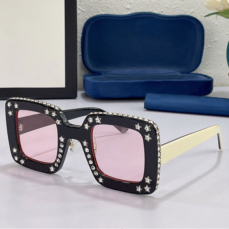 Womens sunglasses G0780S fashion classic shopping big square diamond pink lens personality elegant female super good-looking UV400 designer top quality 0780
Womens sunglasses G0780S fashion classic shopping big square diamond pink lens personality elegant female super good-looking UV400 designer top quality 0780