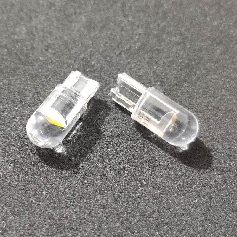 10PCS/Set T10 W5W WY5W 168 501 192 2825 COB LED Light Car Lamps Parking Side Door Bulb Instrument Lamp Auto License Plate Lights