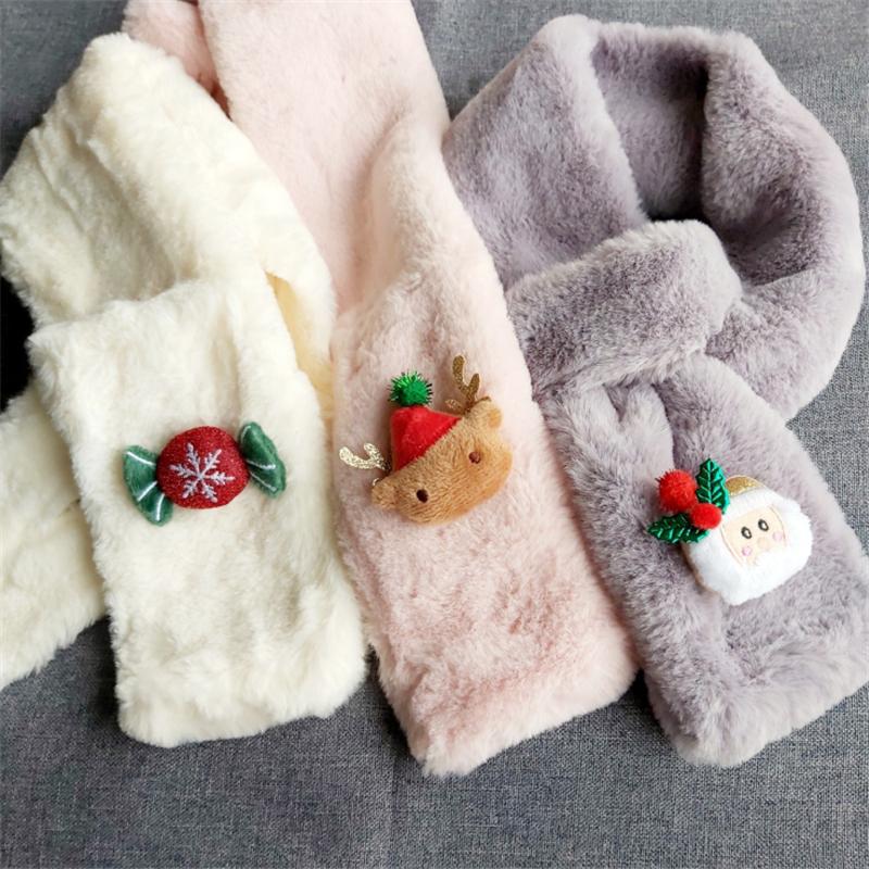 Scarves 6pcs/Lot Korean Style Cute Autumn Winter Plush Cartoon Santa Claus Collar Ring Scarf For Girl And Boys Kids Clothing Accessories
Scarves 6pcs/Lot Korean Style Cute Autumn Winter Plush Cartoon Santa Claus Collar Ring Scarf For Girl And Boys Kids Clothing Accessories