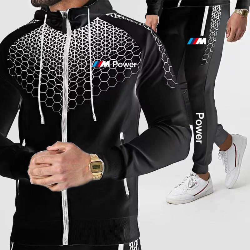 Men' Tracksuits 2021 Cardigan Sportswear Suit Long Sleeve Hoodie + Jogging Pants 2-piece Fitness Running
Men' Tracksuits 2021 Cardigan Sportswear Suit Long Sleeve Hoodie + Jogging Pants 2-piece Fitness Running