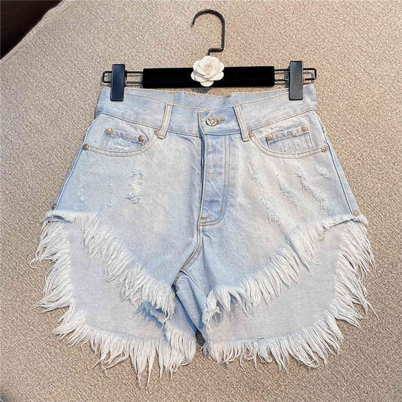 Women Denim Shorts High Waist Fashion Ladies Casual Spring Summer Streetwear HR345 210525, As shows
Women Denim Shorts High Waist Fashion Ladies Casual Spring Summer Streetwear HR345 210525, As shows