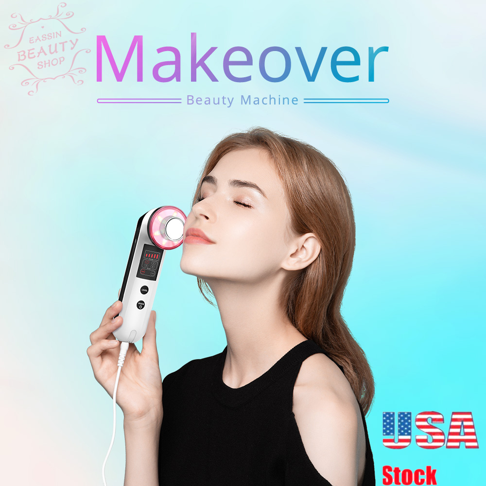 Ultrasonic Beauty Device High Frequency Facial Machine Red LED Light Theragy Face Massager For Skin Care Cleaner Anti-aging Anti-wrinkle Home use
Ultrasonic Beauty Device High Frequency Facial Machine Red LED Light Theragy Face Massager For Skin Care Cleaner Anti-aging Anti-wrinkle Home use