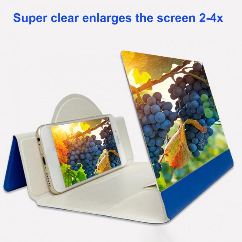Cell Phone Mounts & Holders 5D Video Screen Foldable Magnifier Smartphone Stand HD Bracket Enlarge Eyes Protection, Blue
Cell Phone Mounts & Holders 5D Video Screen Foldable Magnifier Smartphone Stand HD Bracket Enlarge Eyes Protection, Blue