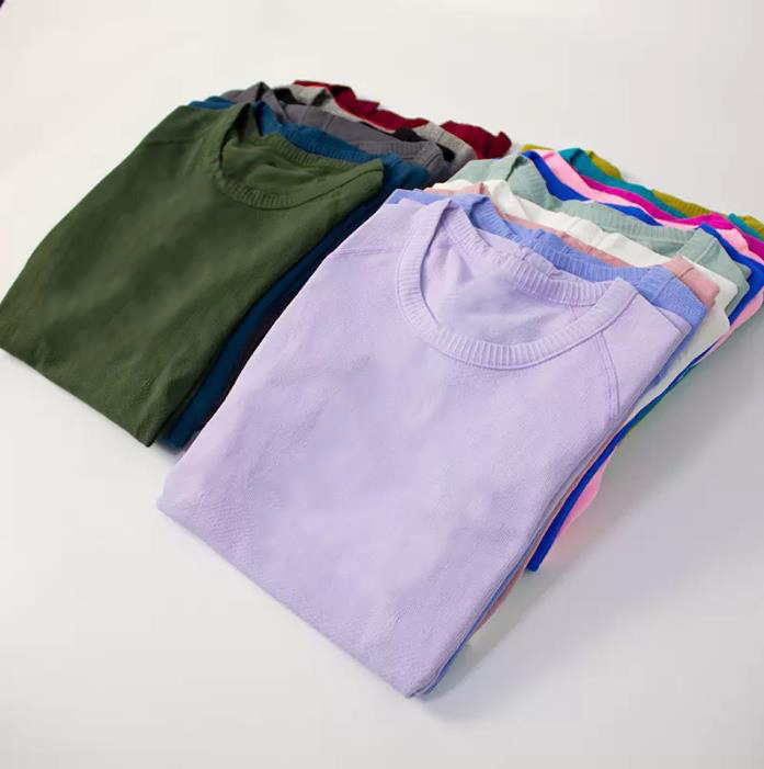 lululemon Designer yoga lu women sports t shirts wear swiftlys Tech ladies short-sleeved T-shirts moisture wicking knit high elastic fitness Fashion Tees t shirt womens, I need look other product
lululemon Designer yoga lu women sports t shirts wear swiftlys Tech ladies short-sleeved T-shirts moisture wicking knit high elastic fitness Fashion Tees t shirt womens, I need look other product