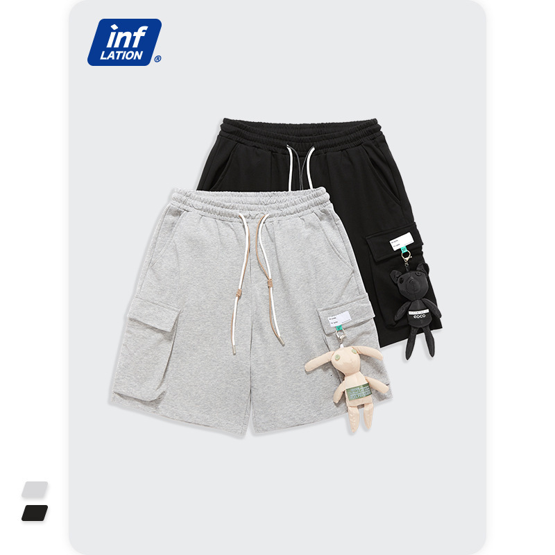 shorts inf men's wear product in spring and summer 2021 personalized cartoon bear hanging loose straight hip hop sweatpants, White;black
shorts inf men's wear product in spring and summer 2021 personalized cartoon bear hanging loose straight hip hop sweatpants, White;black