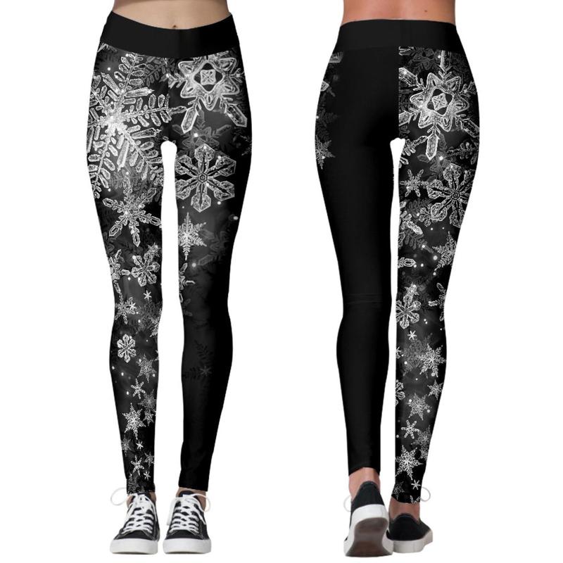 Yoga Outfit Snowflake 3D Printing Leggings Christmas Pants High Waist Skinny Stretchy Seamless Fitness Running Gym
Yoga Outfit Snowflake 3D Printing Leggings Christmas Pants High Waist Skinny Stretchy Seamless Fitness Running Gym