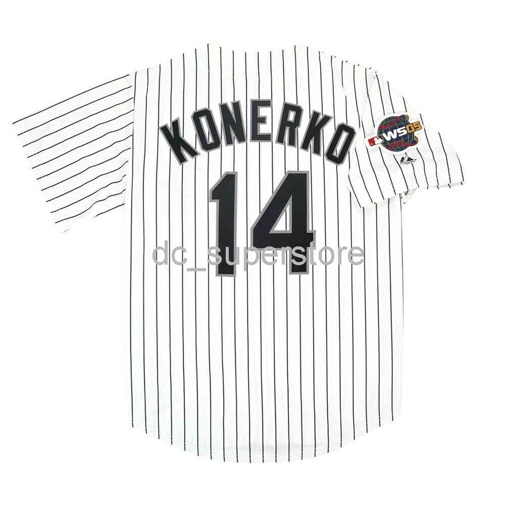 Custom sewing Paul Konerko Chicago 2005 World Series Home White Jersey Men Women Youth Baseball Jersey XS-6XL, Black
Custom sewing Paul Konerko Chicago 2005 World Series Home White Jersey Men Women Youth Baseball Jersey XS-6XL, Black
