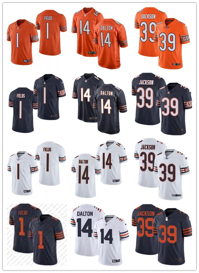 Mens Womens Youth 39 Eddie Jackson 1 Justin Fields 14 Andy Dalton White orange navy Customs Football Jerseys, Black;red
Mens Womens Youth 39 Eddie Jackson 1 Justin Fields 14 Andy Dalton White orange navy Customs Football Jerseys, Black;red