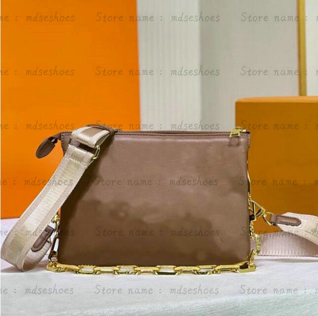 COUSSIN PM Designer Handbag Chunky Silver Golden Chain Handle Bag Monograms Embossed Puffy Lambskin Leather Womens Luxurys Deisgners Tote CrossBody Baguette Bag
COUSSIN PM Designer Handbag Chunky Silver Golden Chain Handle Bag Monograms Embossed Puffy Lambskin Leather Womens Luxurys Deisgners Tote CrossBody Baguette Bag