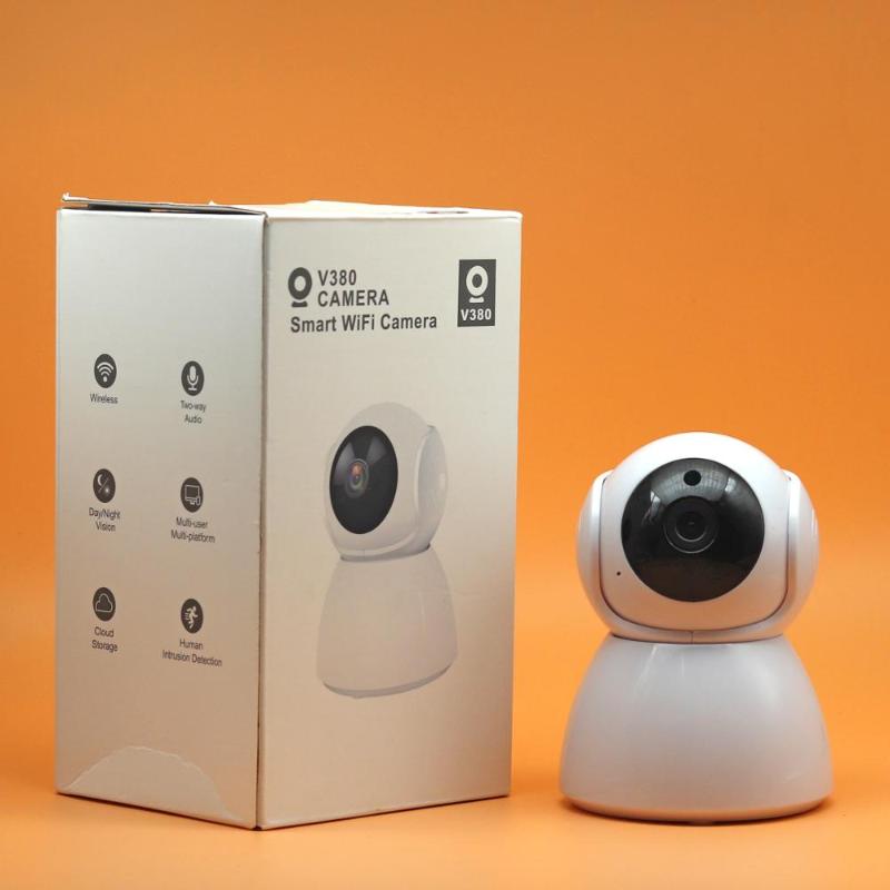 Caméras Mini Caméra de surveillance WiFi pour téléphone HD Night Vision Security CCTV 360 Sans fil IP Home Monitor Baby