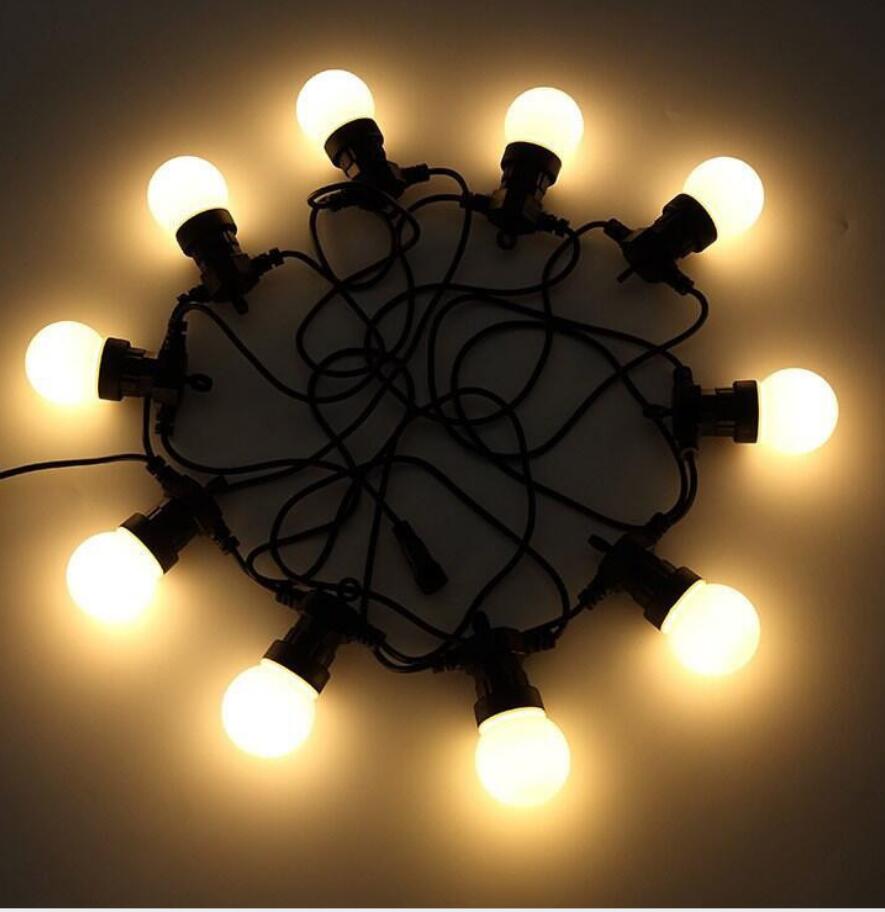 G50 bulb light string LED outdoor garden decoration lantern string wedding holiday marquee string waterproof IP65