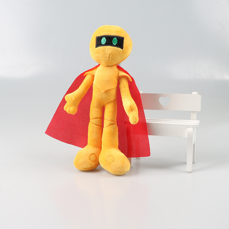 Gildedguy Plush Toys Stickman Invasion Game Peripheral Doll H35cm, Multicolor