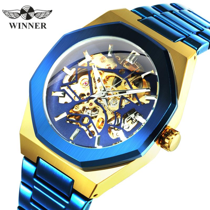 Official Military Automatic Watch Men Top 3D Skeleton Mechanical Watches Metal Strap Chic Relogio Masculino Wristwatches, Gold black
Official Military Automatic Watch Men Top 3D Skeleton Mechanical Watches Metal Strap Chic Relogio Masculino Wristwatches, Gold black