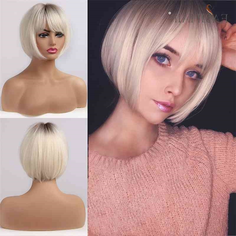Short Hair Wig EASIHAIR with Bangs Pixie Cut Ombre Black Ash Light Blonde Synthetic for Women Cosplay Wigs Heat Resistant, Ss132-1
Short Hair Wig EASIHAIR with Bangs Pixie Cut Ombre Black Ash Light Blonde Synthetic for Women Cosplay Wigs Heat Resistant, Ss132-1