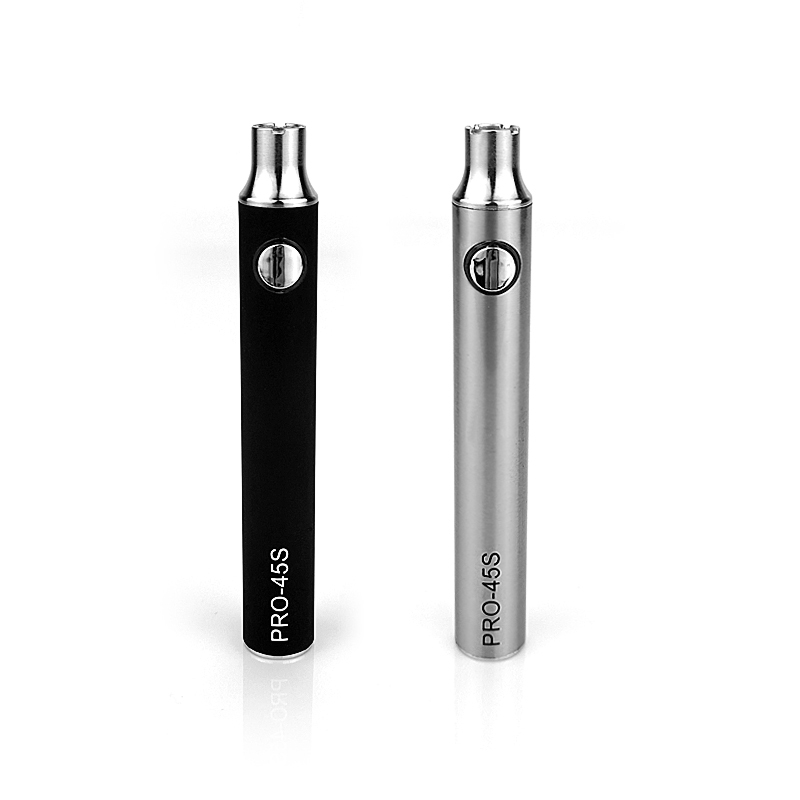 510 Battery 900mAh Variable Voltage 45 Seconds Preheat Vape Pen With USB Cable Charger For Thick Oil Vape Cartridges
510 Battery 900mAh Variable Voltage 45 Seconds Preheat Vape Pen With USB Cable Charger For Thick Oil Vape Cartridges