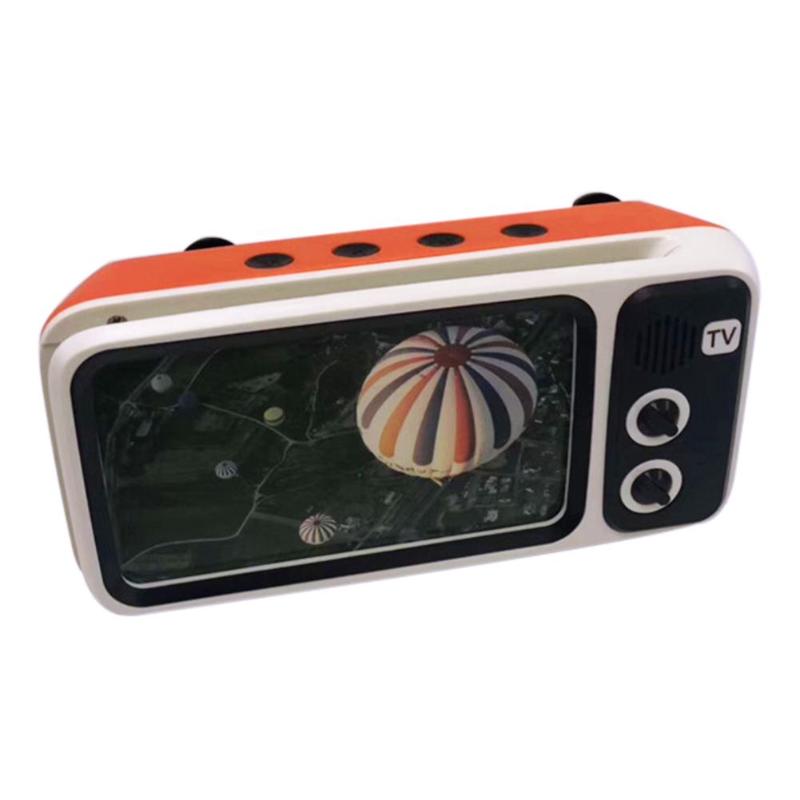 Cell Phone Mounts & Holders PTH800 Retro TV Mini Portable Wireless 4.2 + EDR Super Bass Speaker Holder
Cell Phone Mounts & Holders PTH800 Retro TV Mini Portable Wireless 4.2 + EDR Super Bass Speaker Holder