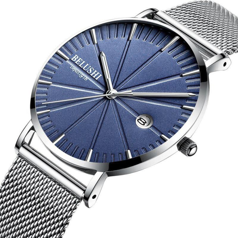 Summer Fashion Men's Quartz Watches Mesh Steel Strap Male Clock Waterproof Student Watch Wristwatches
Summer Fashion Men's Quartz Watches Mesh Steel Strap Male Clock Waterproof Student Watch Wristwatches