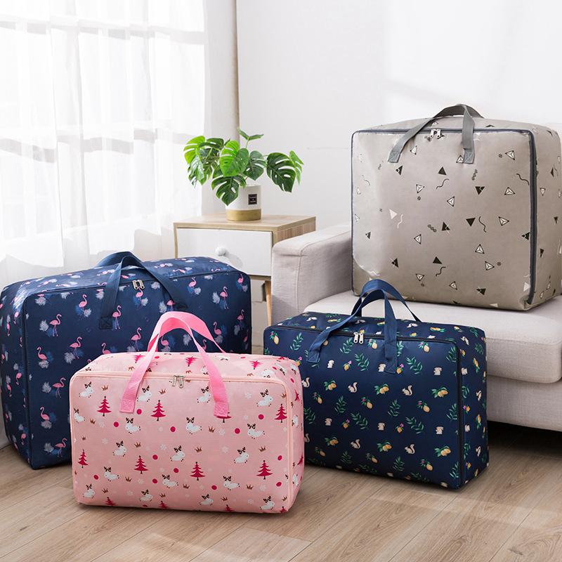 Storage Bags Waterproof Quilt Bag Foldable Luggage Large Clothing Sundries Packing Organizer Oxford Cloth Quilts
Storage Bags Waterproof Quilt Bag Foldable Luggage Large Clothing Sundries Packing Organizer Oxford Cloth Quilts