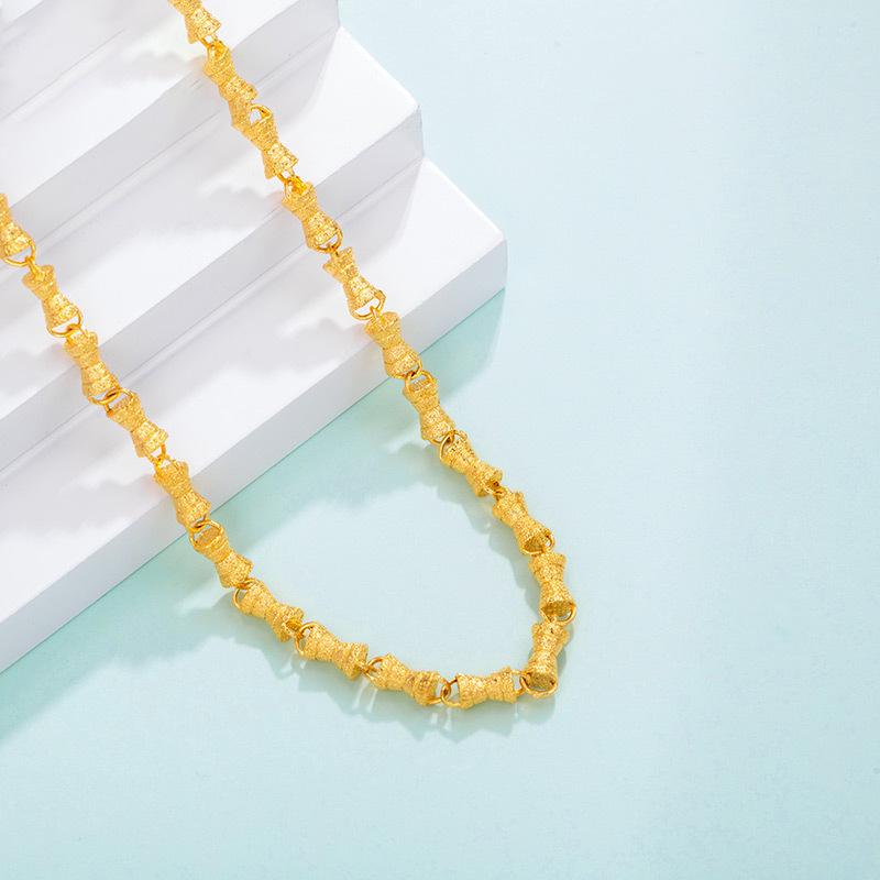 Chokers Xuping Jewelry Retro Chinese Style Small Waist Necklace Female Plated 24K Gold Manufacturer Wholesale
Chokers Xuping Jewelry Retro Chinese Style Small Waist Necklace Female Plated 24K Gold Manufacturer Wholesale