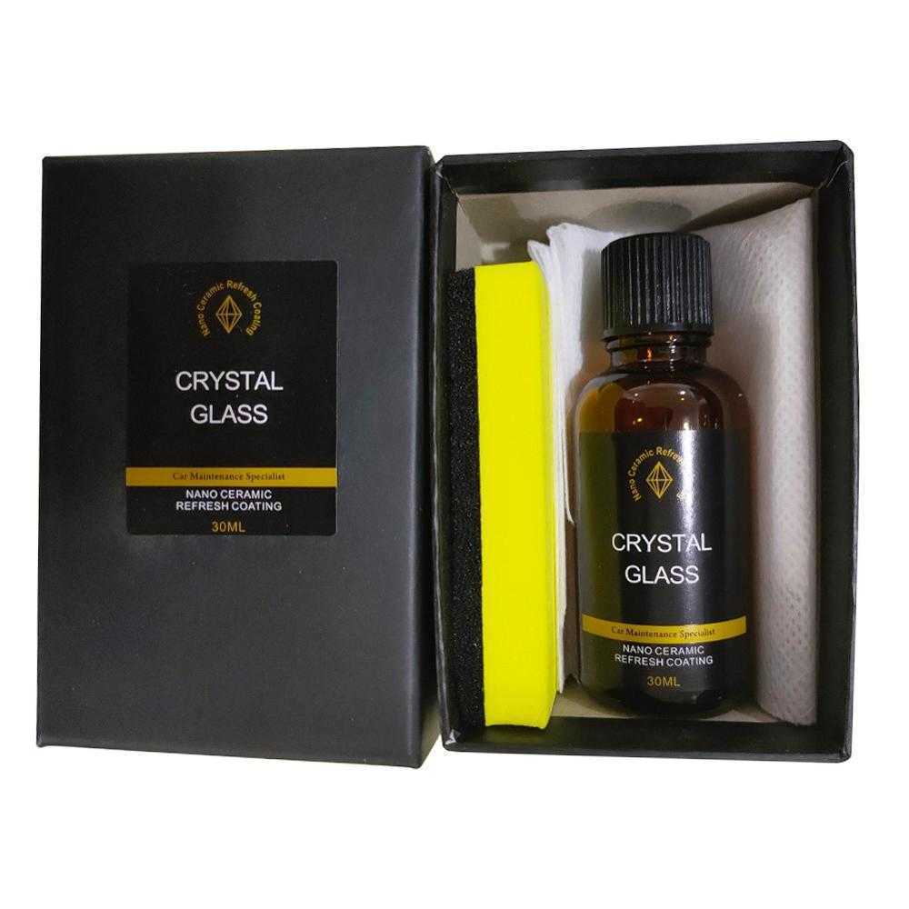 New 30ML Nano-coating Hydrophobic Crystal Liquid Car Window Anti Rain & Water Ceramic Glass Coating