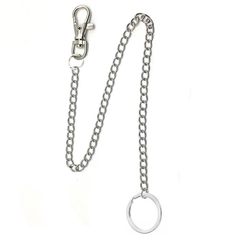 Keychains Metal Wallet Chain Trousers Hipster Silver Ghost Rock Punk Hip- Keychain Jean Pant Key 41cm Long
Keychains Metal Wallet Chain Trousers Hipster Silver Ghost Rock Punk Hip- Keychain Jean Pant Key 41cm Long