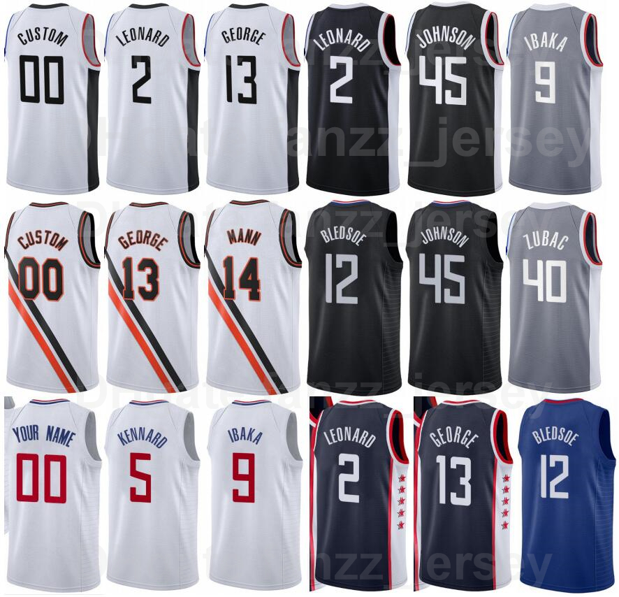 Screen Print Basketball Paul George Jersey 13 Kawhi Leonard 2 Serge Ibaka 9 Marcus Morris Sr 8 Terance Mann 14 Ivica Zubac 40 Navy Blue White Black Grey Men Women Kids
Screen Print Basketball Paul George Jersey 13 Kawhi Leonard 2 Serge Ibaka 9 Marcus Morris Sr 8 Terance Mann 14 Ivica Zubac 40 Navy Blue White Black Grey Men Women Kids