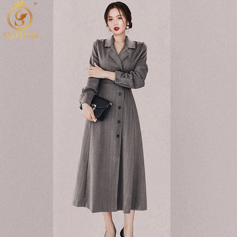 Autumn And Winter Vintage Belt Long Dresses Women Elegant Office Ladies Blazer Full Sleeve Female Party Vestidos 210520, Photo color
Autumn And Winter Vintage Belt Long Dresses Women Elegant Office Ladies Blazer Full Sleeve Female Party Vestidos 210520, Photo color