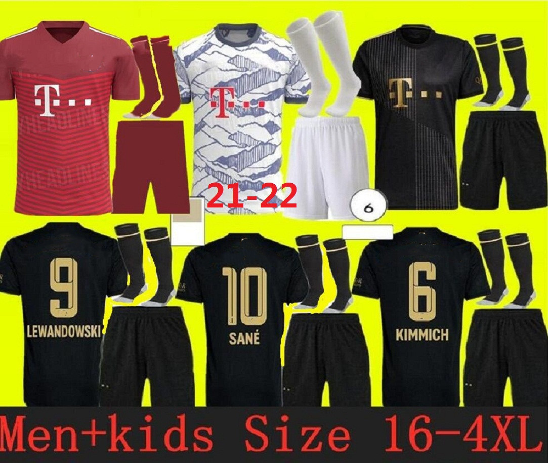 Size 16-4XL BaYern soccer jersey 21 22 LEWANDOWSKI SANE muNich KIMMICH COMAN MULLER DAVIES football shirt Men Kids kit 2021 2022 HUMANRACE fourth 4th, 21 22 away
Size 16-4XL BaYern soccer jersey 21 22 LEWANDOWSKI SANE muNich KIMMICH COMAN MULLER DAVIES football shirt Men Kids kit 2021 2022 HUMANRACE fourth 4th, 21 22 away