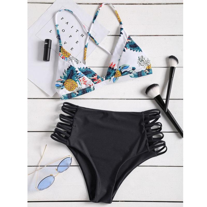 Women' Swimwear Pineapple Print Bikini Sets Women Sexy High Waist Push Up Beachwear Female Brazilian Thong Swimsuit Bathing Suit Biquin, Blue
Women' Swimwear Pineapple Print Bikini Sets Women Sexy High Waist Push Up Beachwear Female Brazilian Thong Swimsuit Bathing Suit Biquin, Blue