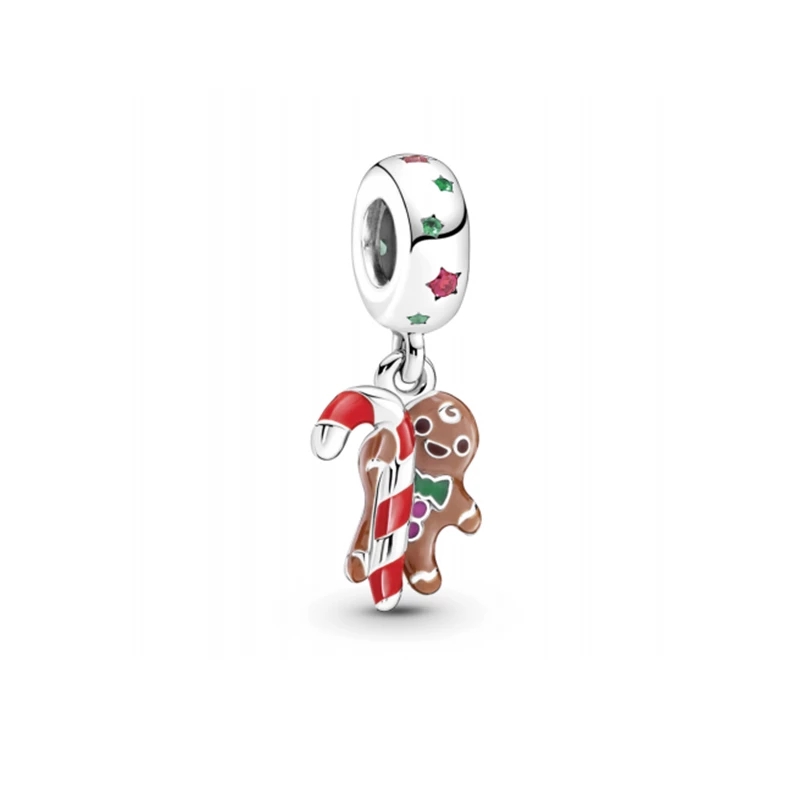 Memnon Jewelry Winter 925 Charms S925 Sterling Silver Gingerbread Man Dangle Charm Beads 799637C01 Fit Bracelets Necklace DIY for Christmas, Bronze;silver
Memnon Jewelry Winter 925 Charms S925 Sterling Silver Gingerbread Man Dangle Charm Beads 799637C01 Fit Bracelets Necklace DIY for Christmas, Bronze;silver