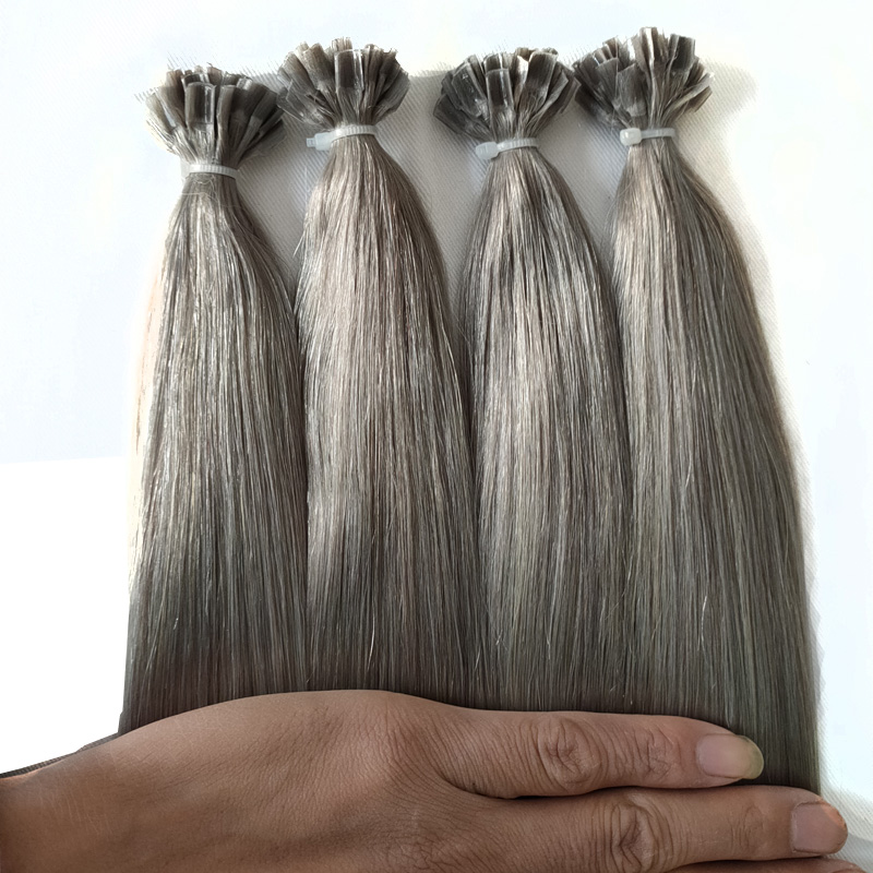 length 20 100g 1g s italian keratin glue u tip hairpre bonded hair extensions indian remy hair customed colors