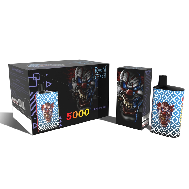 Original RANDM B-Box Disposable Vape E Cigarettes 5000 Puffs Mesh Coil Airflow 850mAh Rechargeable Battery 16 Colors B BOX Vaporizer Vapes
Original RANDM B-Box Disposable Vape E Cigarettes 5000 Puffs Mesh Coil Airflow 850mAh Rechargeable Battery 16 Colors B BOX Vaporizer Vapes