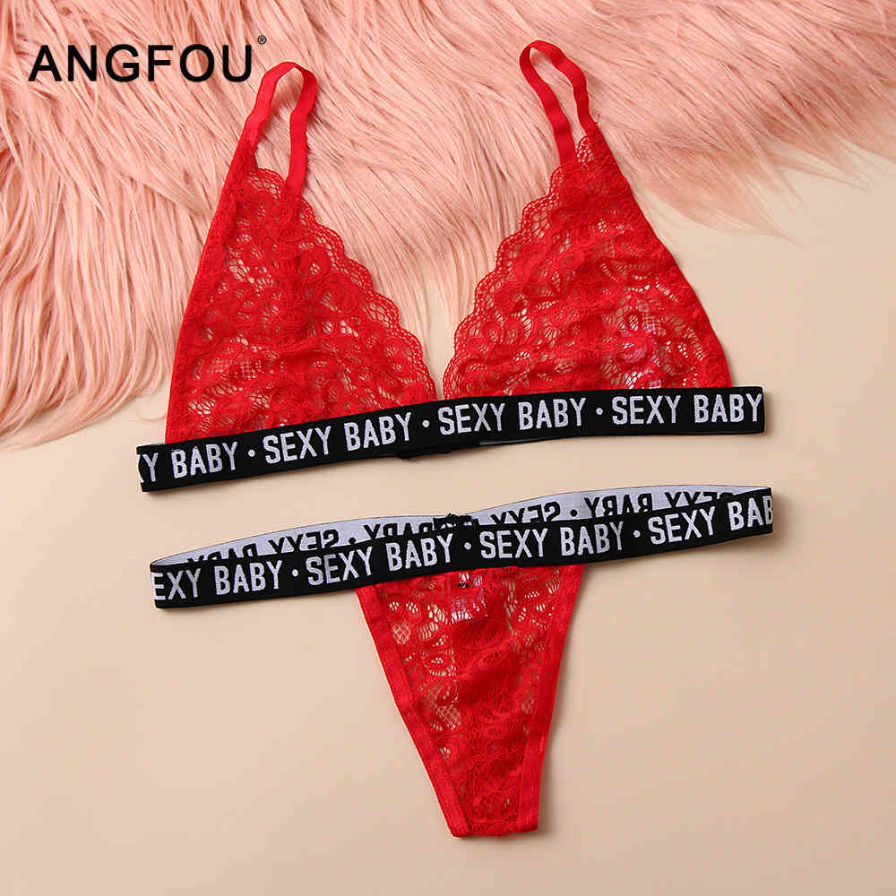 Sexy Bra Set Women Push up Lace Underwear Panties Set Thin Breathable Bra Set Jacquard Sexy Underwear Plus Size Lingere 210515