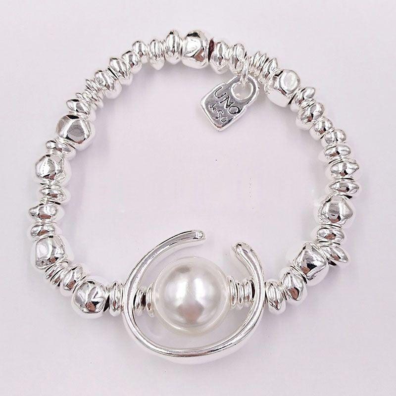 FAHMI Authentic Friendship Bracelet Another Round Oh Oh Oh Bracelet UNO de 50 Plated Jewelry Fits European Style Gift PUL1358BPLMTL, Silver
FAHMI Authentic Friendship Bracelet Another Round Oh Oh Oh Bracelet UNO de 50 Plated Jewelry Fits European Style Gift PUL1358BPLMTL, Silver